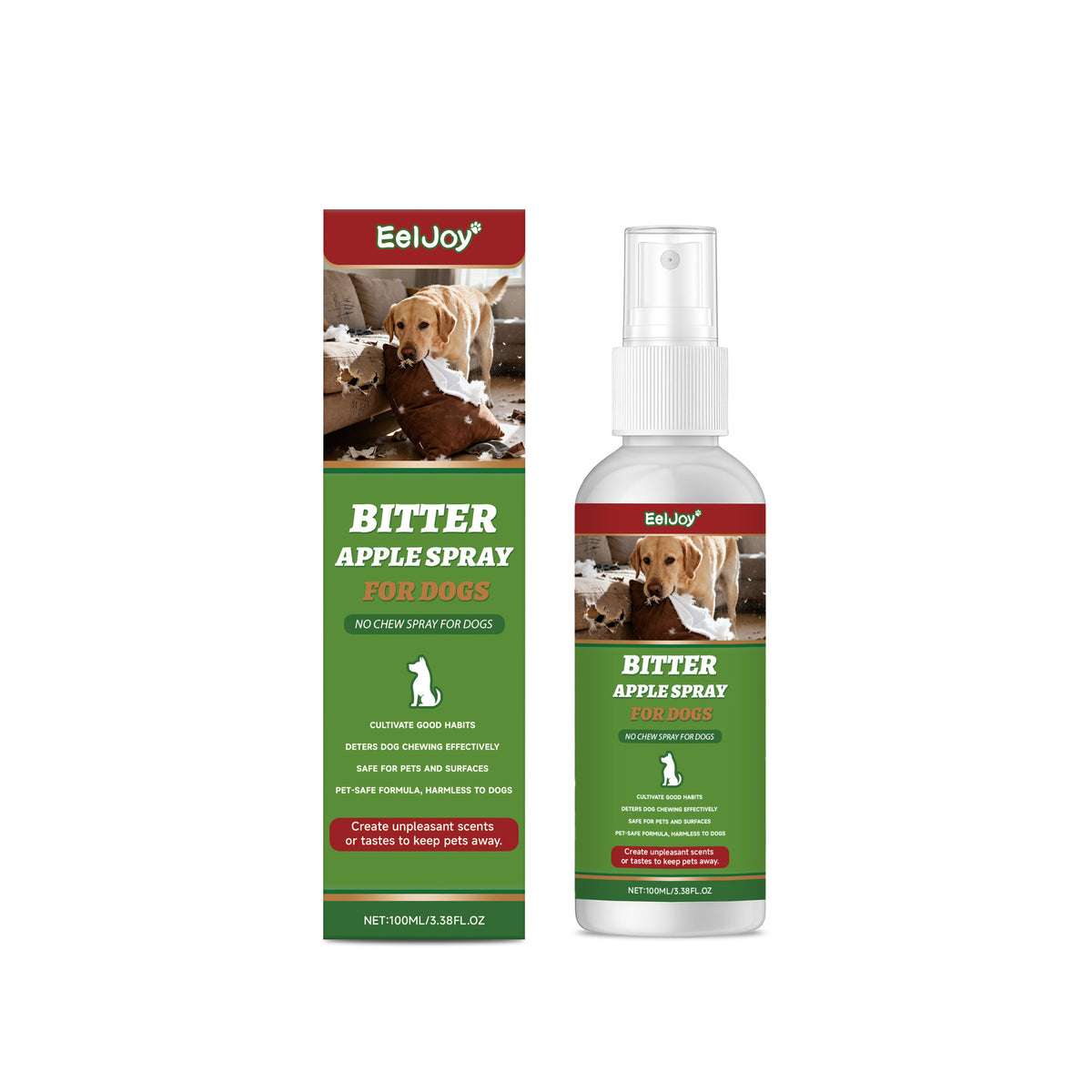 Bitter Flavor Anti-Chewing Dog Training Spray