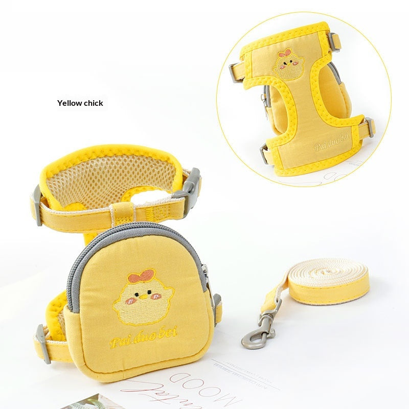 Small Dog Leash and Harness Set