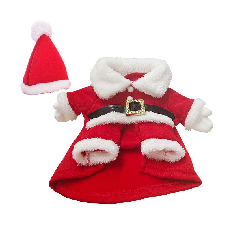 Dog Christmas Sweatshirt And Hat