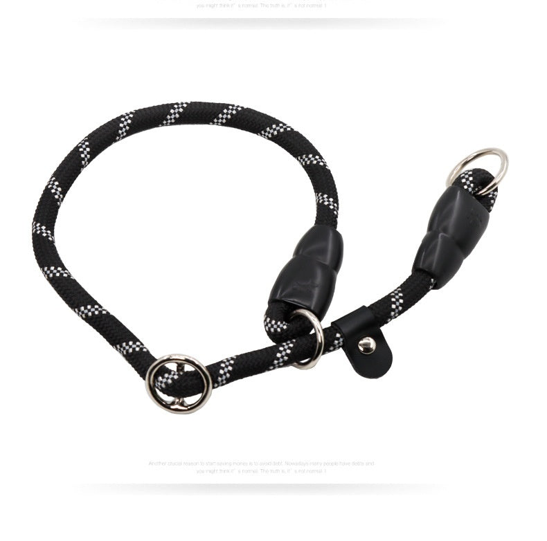 Dog Collar P-Chain P-Leash Training Leash