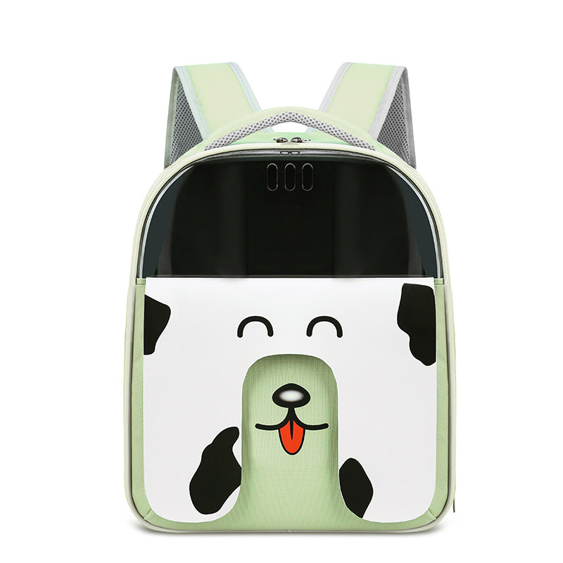 Large Capacity Backpack Portable Pet Bag Outdoor Travel
