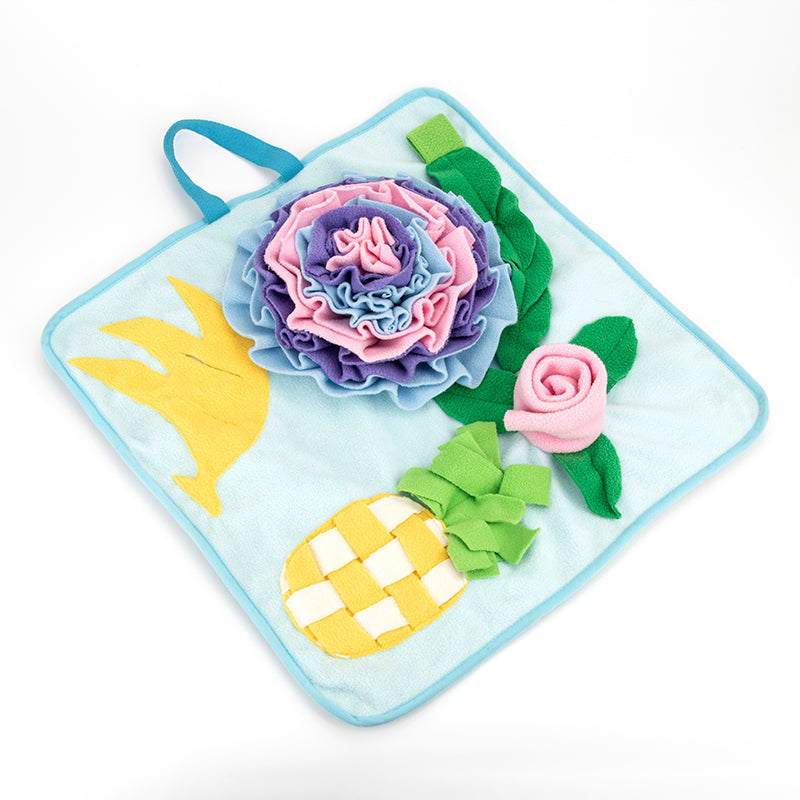 Pet Snuffle Mat For Dogs Sniff Mat Nosework Feeding Mat Slow Feeder Interactive Dog Puzzle Toys For Training And Stress Relief Encourages Na