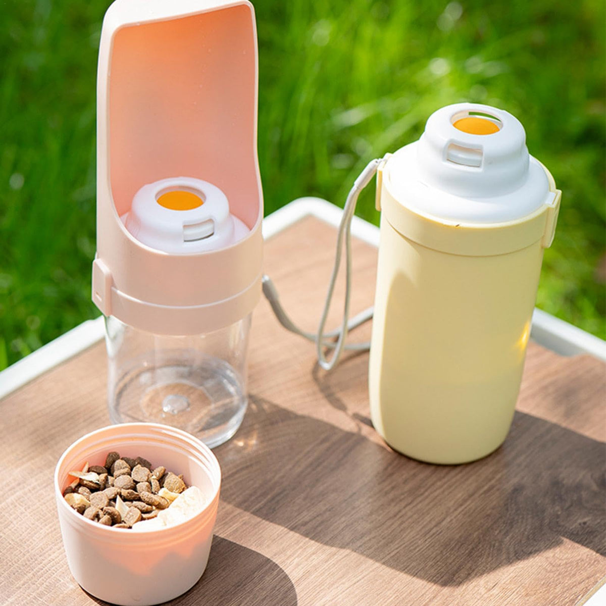 2-In-1 Travel Dog Water Bottle