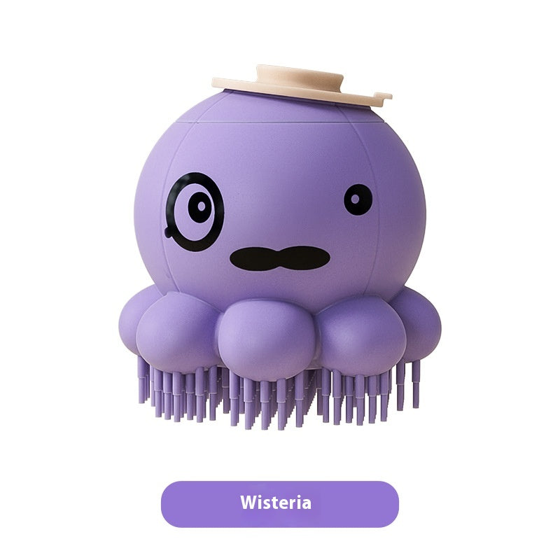 Silicone Dog Bath Massage Brush