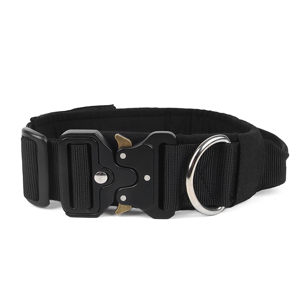Pet Collar Pull-Resistant Large Dog Lifting Tactical Collar