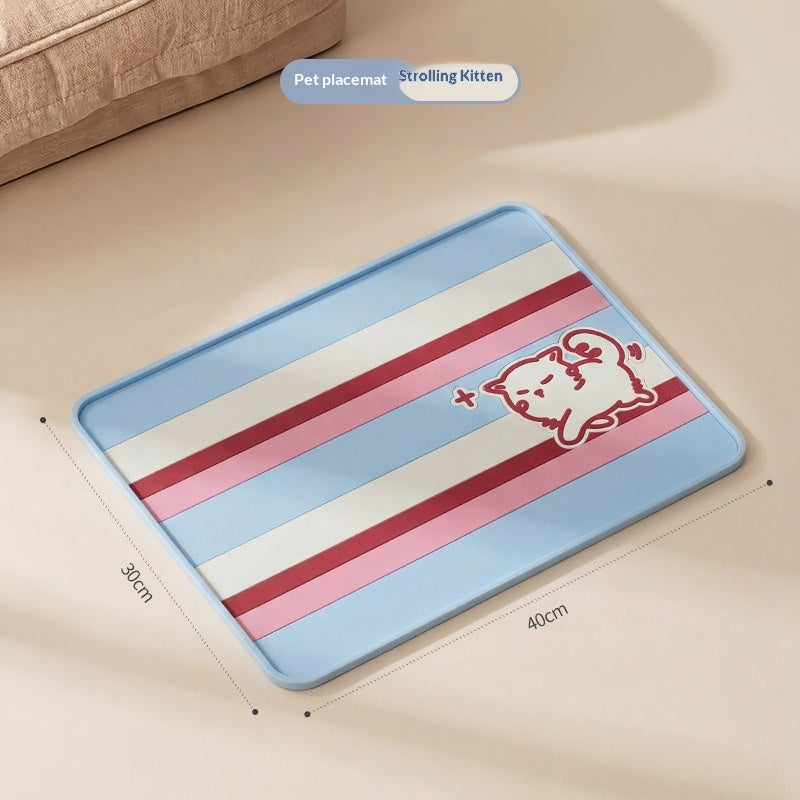 Non-Slip Silicone Pet Placemat