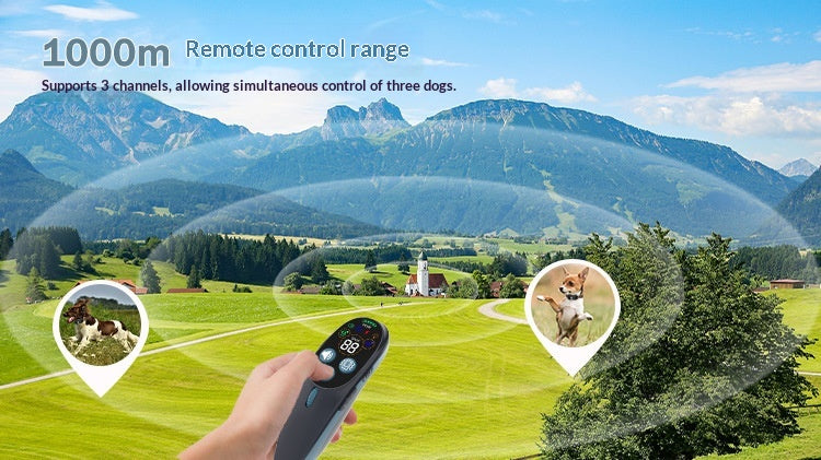 Remote 2-In-1 Dog Training Device