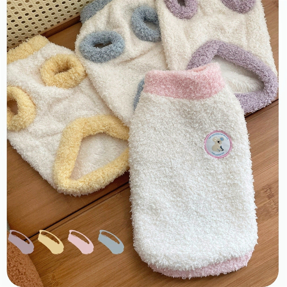 Autumn Winter Warm Pet Pajamas