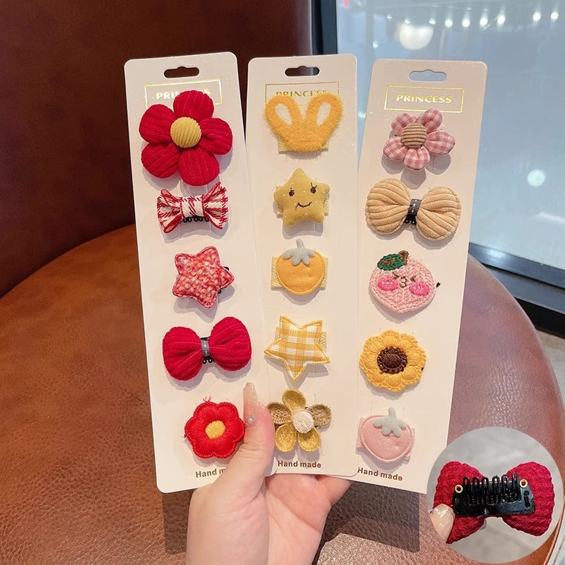 Portable Mini Cartoon Dog Hairpin