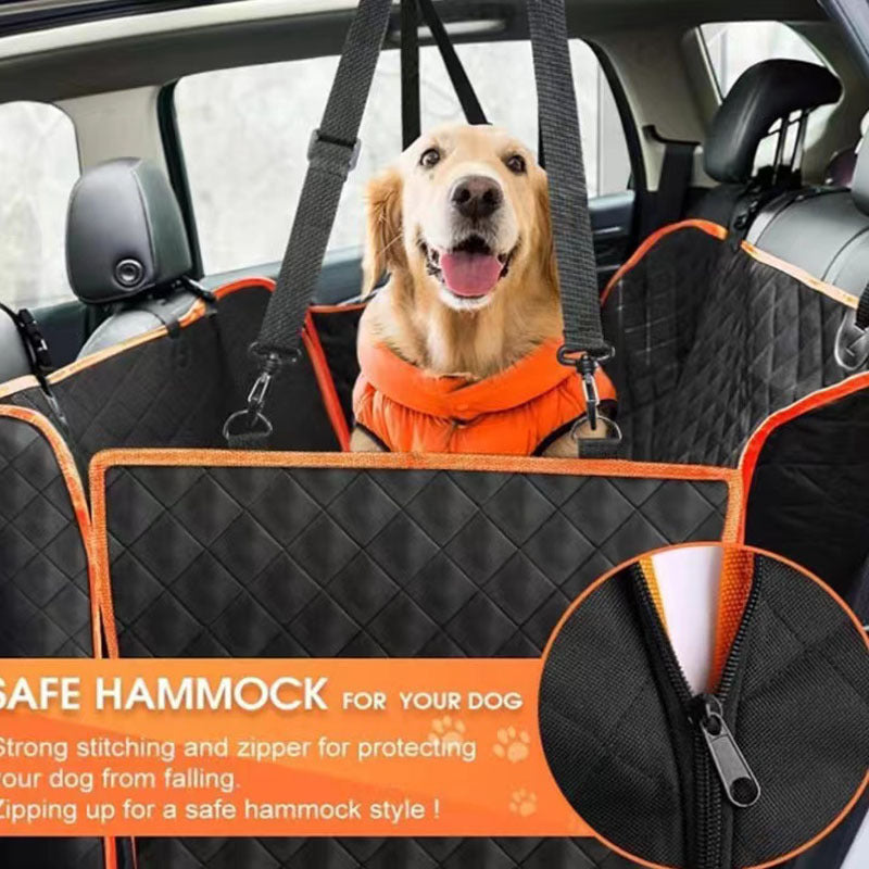 Oxford Cloth Car Rear Seat Dog Mat