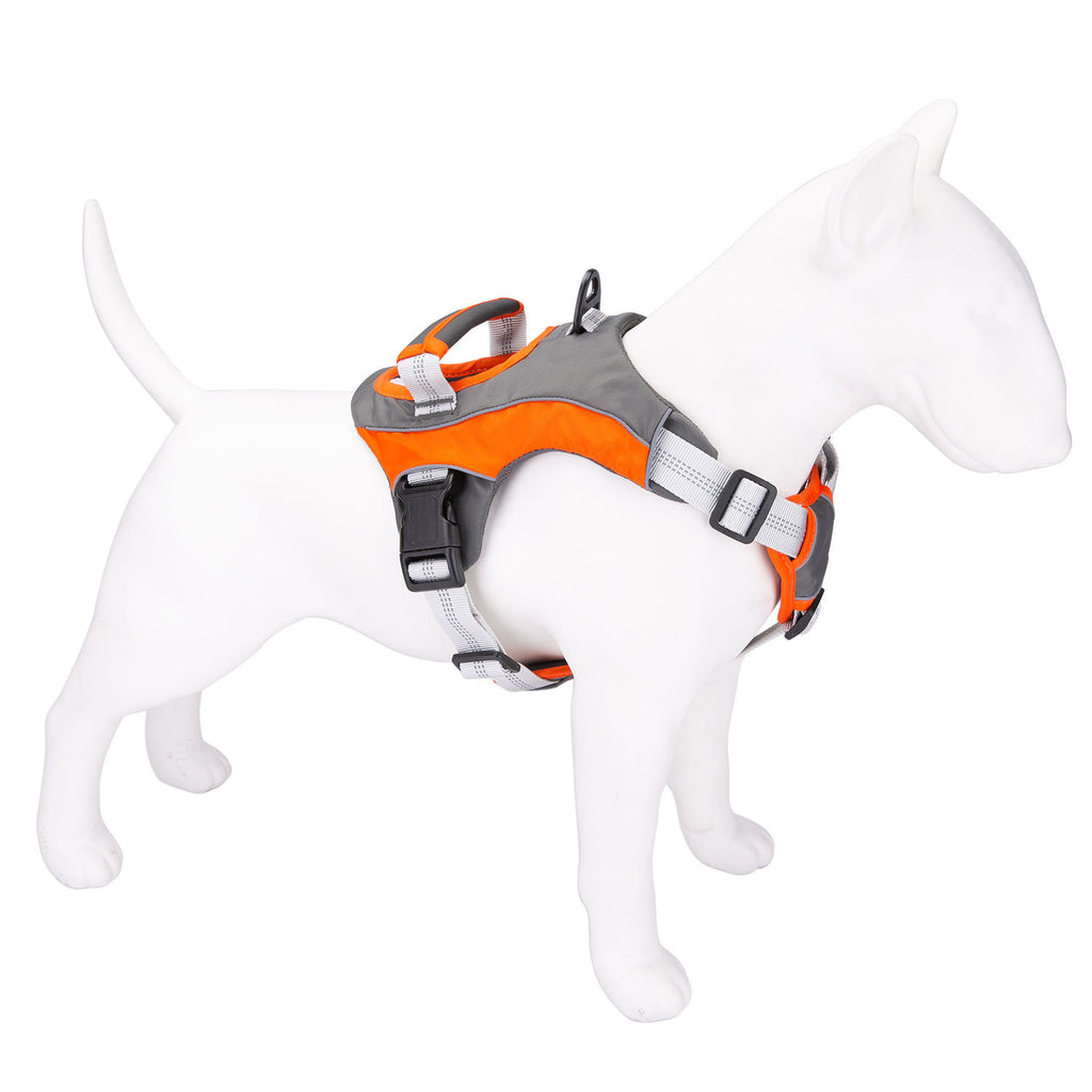New Outdoor Large Dog Anti Breaking Loose Sports Breathable Big Dog Chest Back Hand Holding Rope