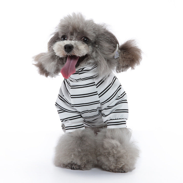 Thin Striped Summer Dog Pajamas