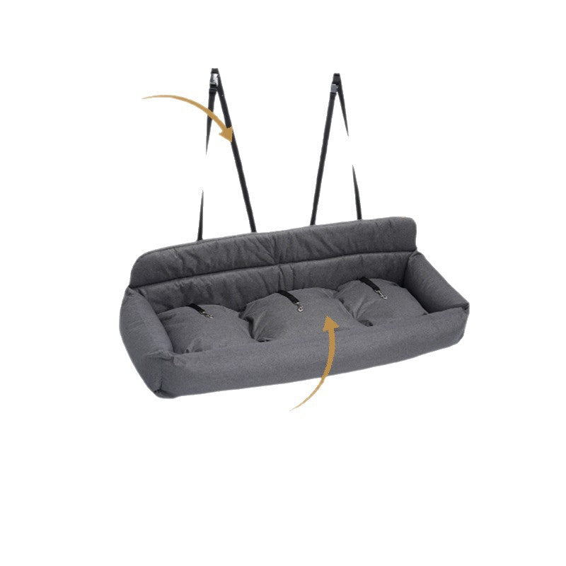 Rear-Seat Pet Bed For Cars Dog Bed
