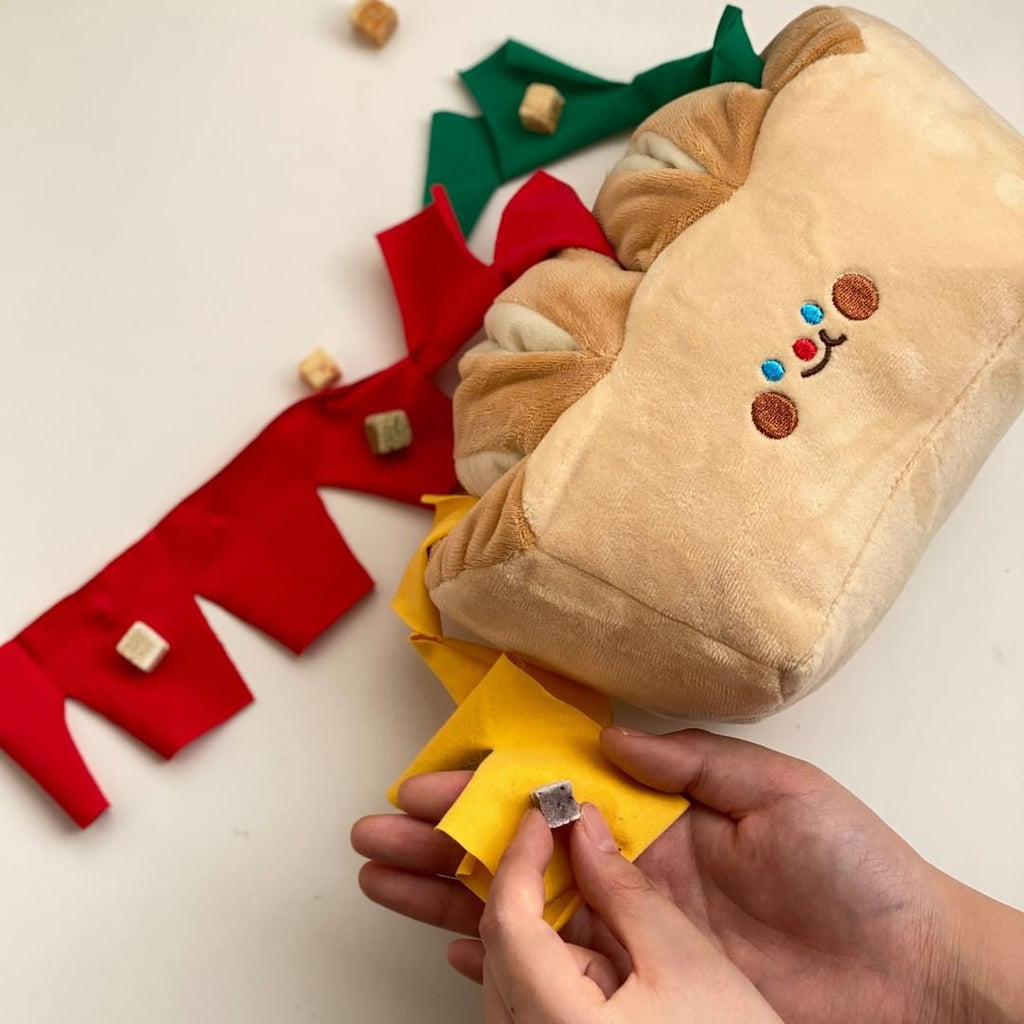 Bread Toast Sniffing Tibetan Food Toys