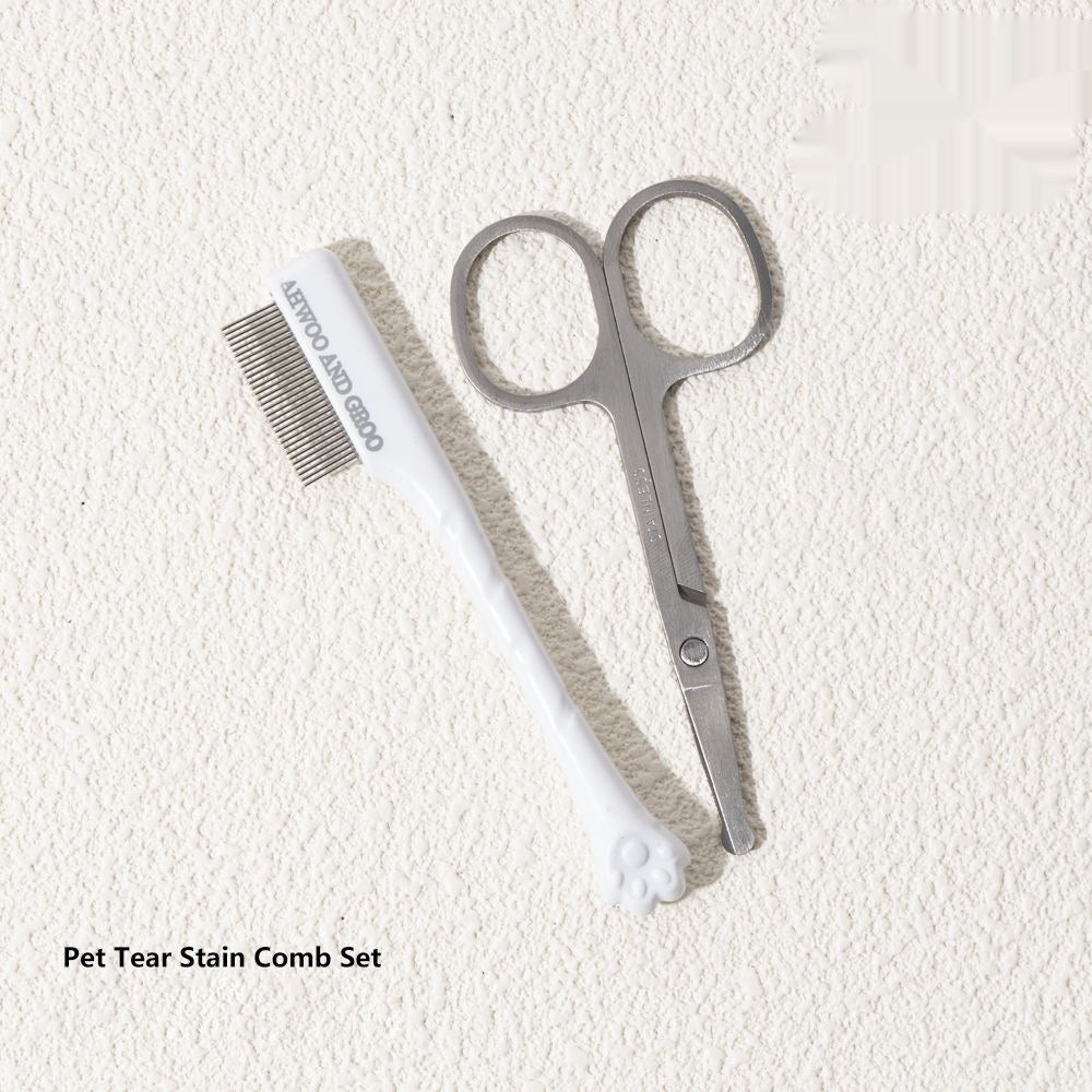 Comb Tear Stains Paint Pet