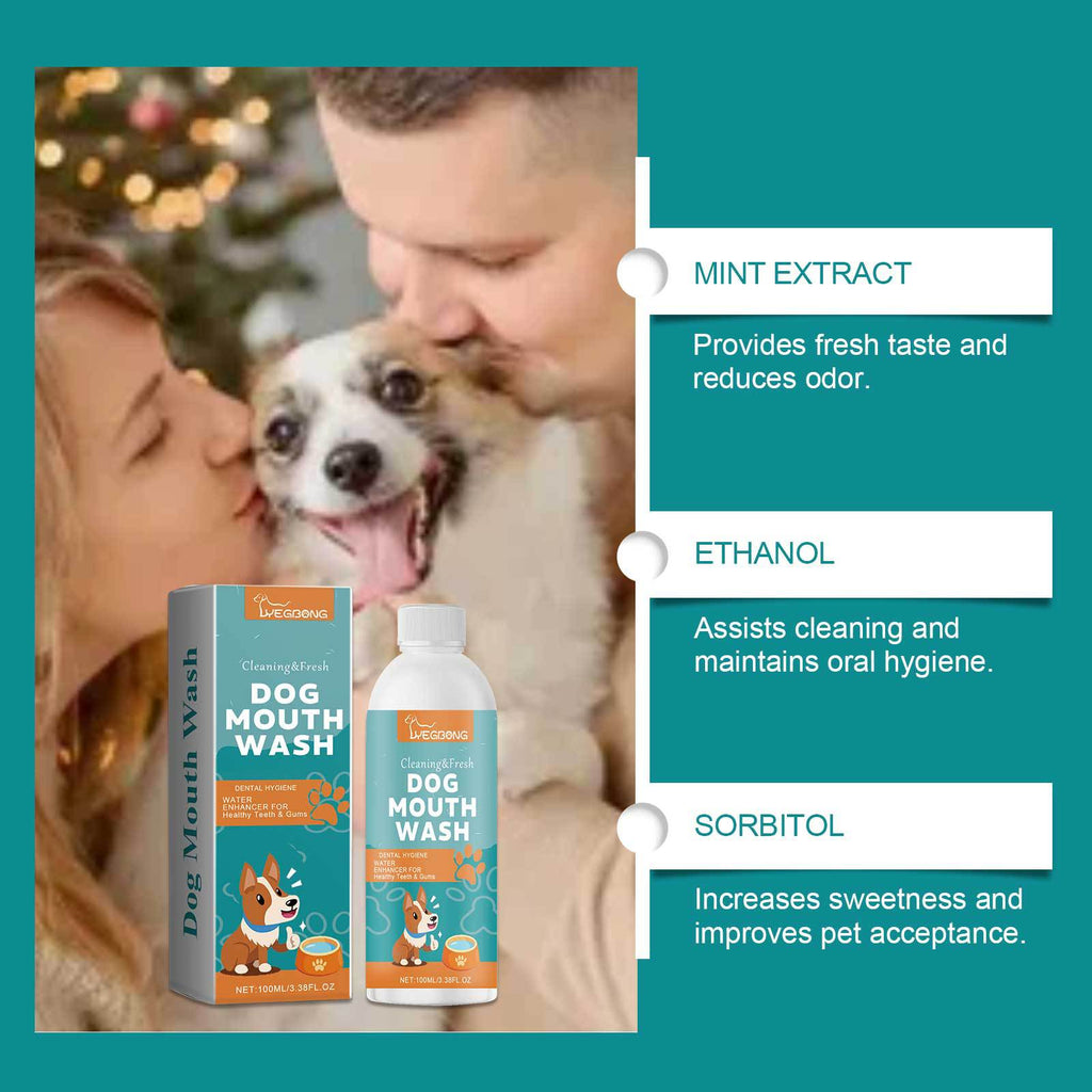 Dog Mouthwash For Removing Tartar And Bad Breath