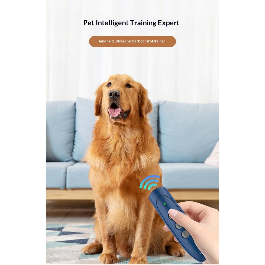 Portable Handheld Ultrasonic Anti-Bark Dog Training Repellent