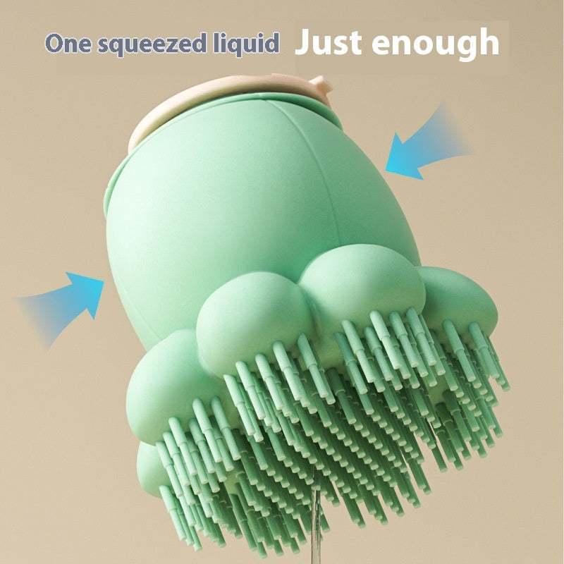 Silicone Dog Bath Massage Brush