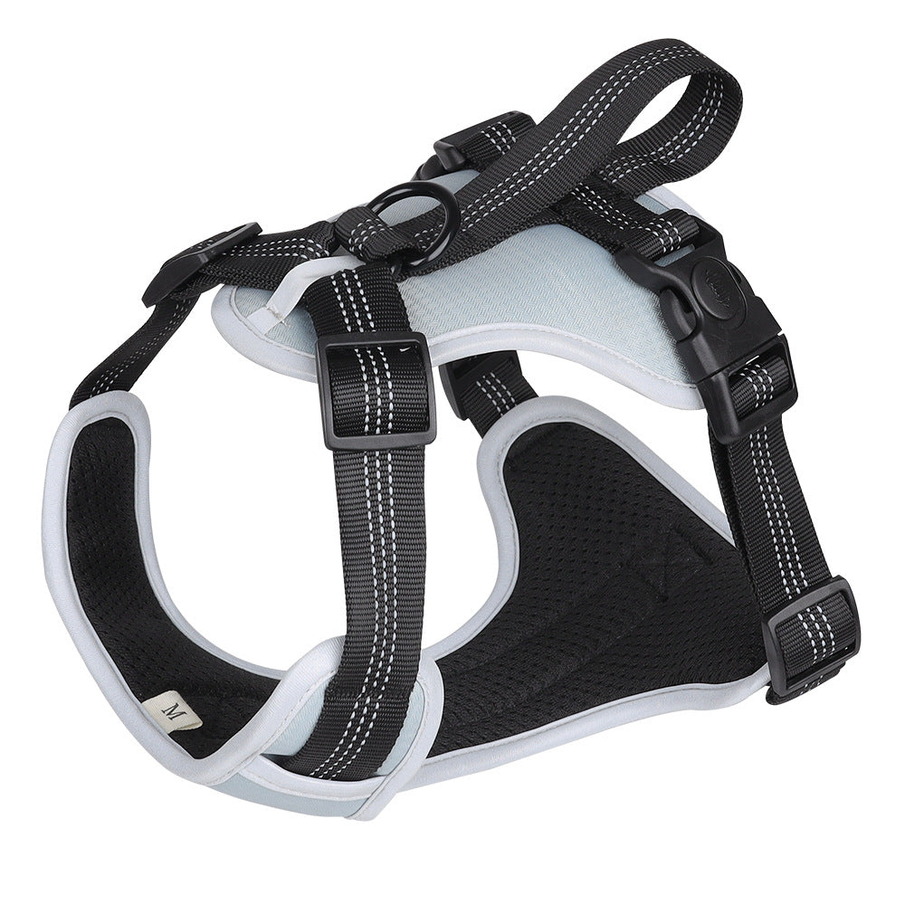 Explosion-Proof Big Dog Chest Strap Vest Pet Hand Holding Rope