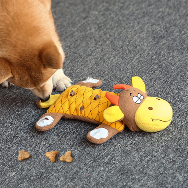 Sounding Plush Dog Toy Molar Teeth Resistant To Bite And Leakage