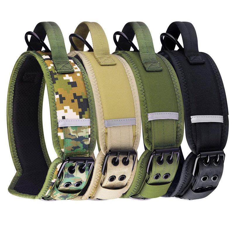Horse And Dog Collar Camouflage Nylon