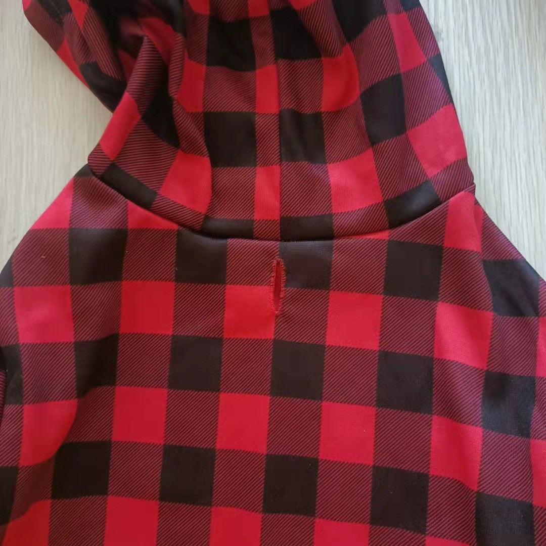 New Christmas Dog Clothes Thickened