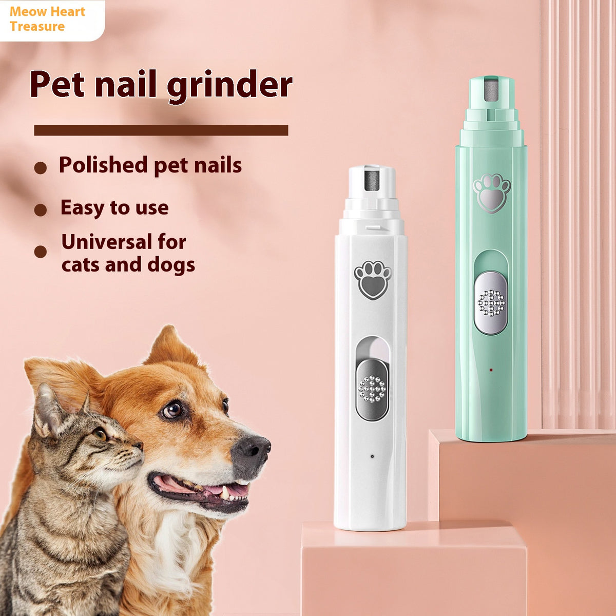 Rechargeable USB Dog Nail Trimmer