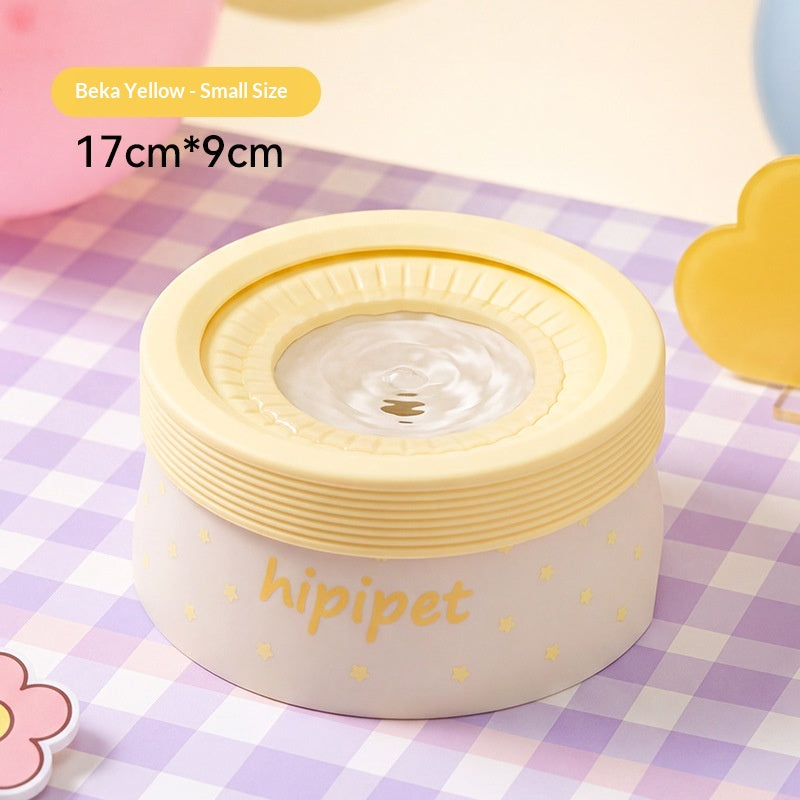 Large-Capacity Retro Pet Drinking Bowl
