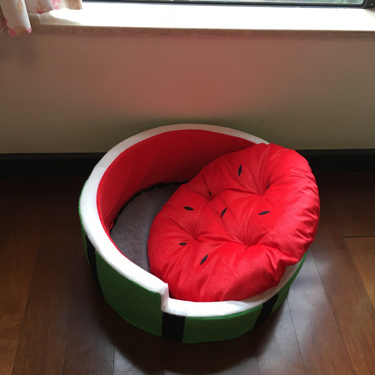 Four Seasons Watermelon Dog Bed