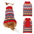 Christmas Turtleneck Dog Sweater