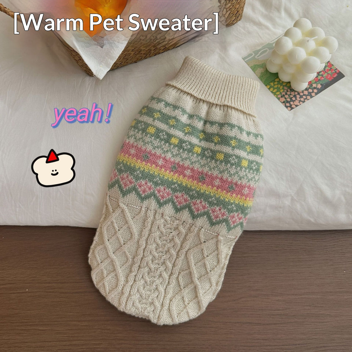 Warm Autumn and Winter Pet Sweater