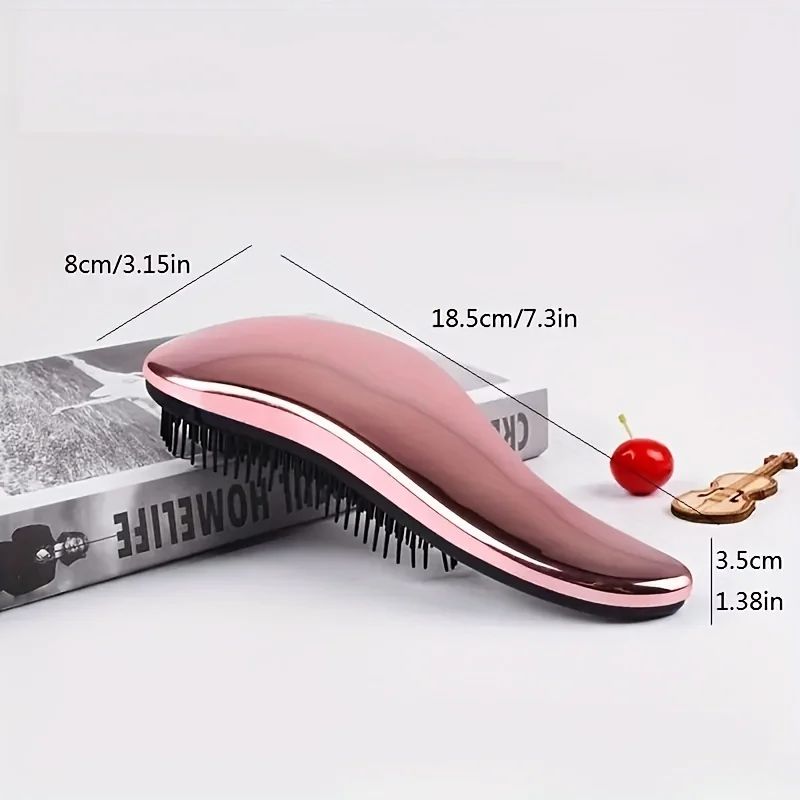 2-In-1 Dog Grooming Comb And Massage Brush Removes Hair And Relaxes Your Pet For Easy Use Perfect For Bath Time Floating Design