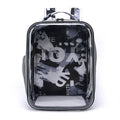 Cartoon Space Capsule Travel Breathable Pet Backpack Transparent