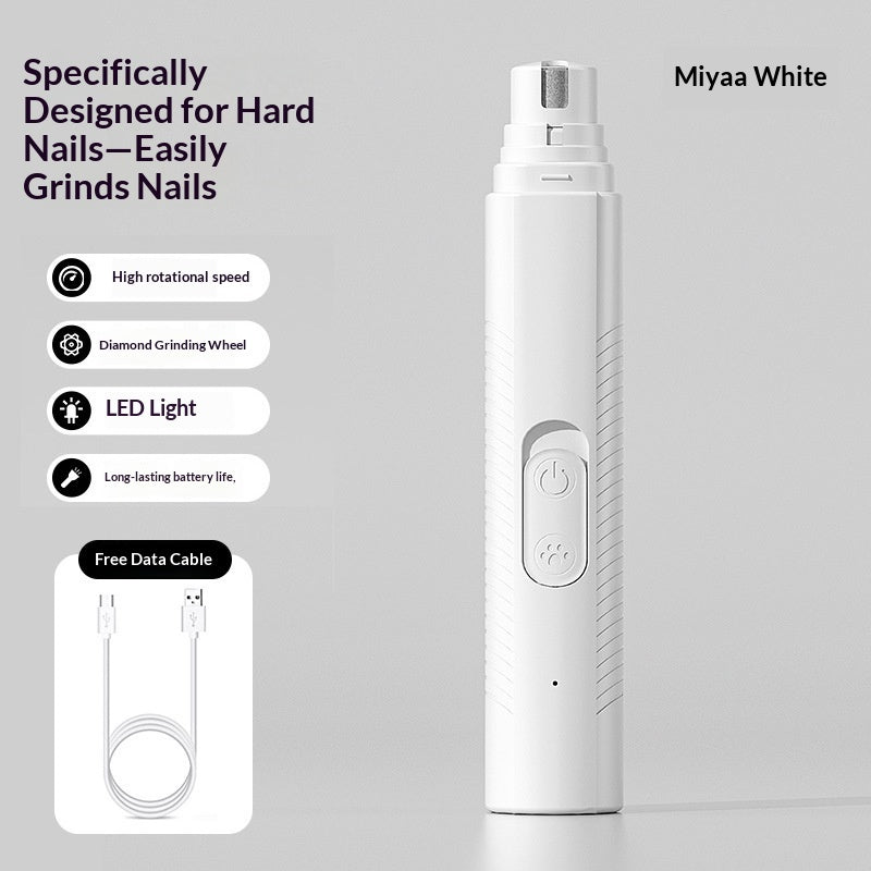 USB-Powered Electric Pet Nail Trimmer