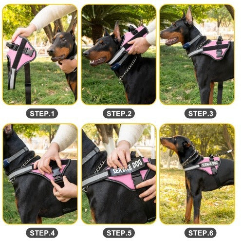Vest Harness for Medium to Large Dogs