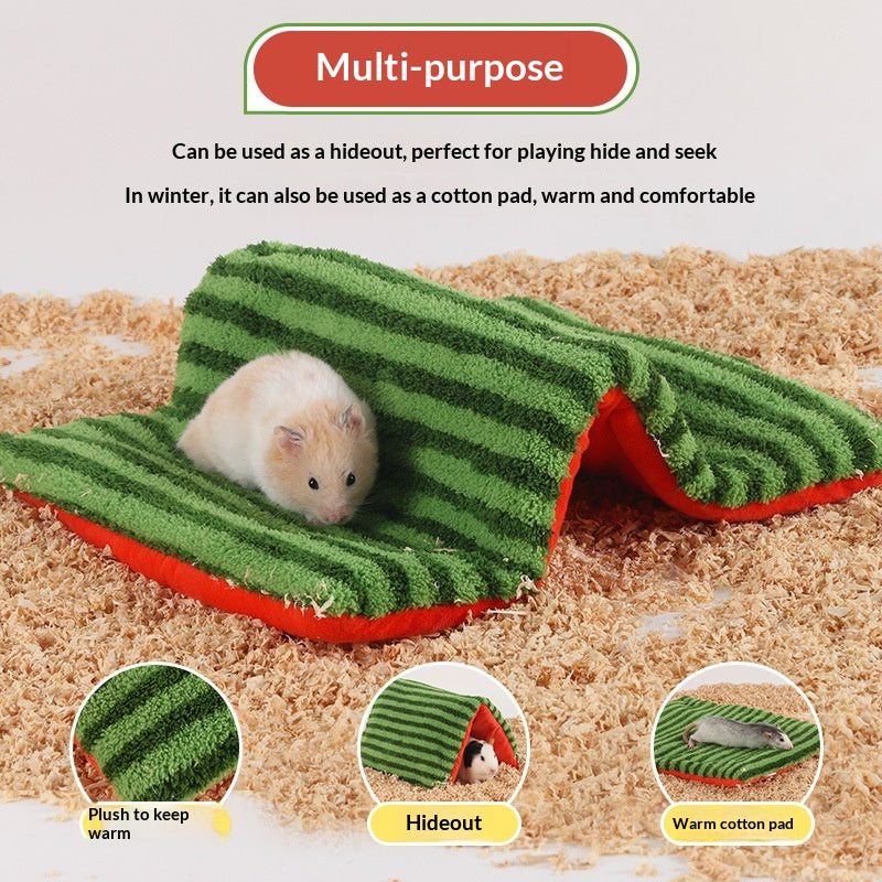 Pet Tunnel Bed Boredom-Busting Tassel Tunnel Foldable Toy
