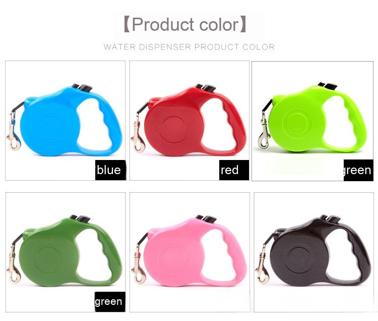 Pet Supplies Hand Holding Rope Automatic Retractable Dog Walker