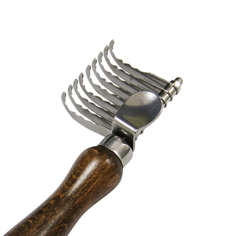 Walnut Knot Pet Comb