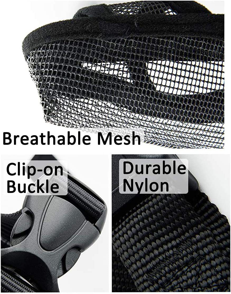 Breathable Mesh Anti-Bark Dog Muzzle