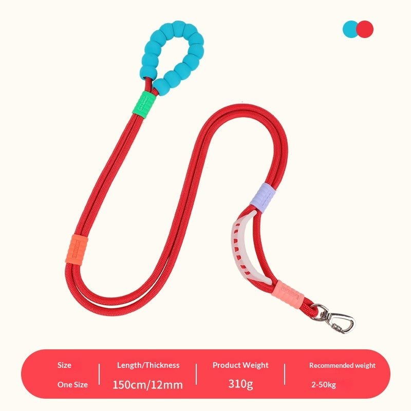 Dog Pet Single-Leash All-In-One Adjustable Explosion-Proof