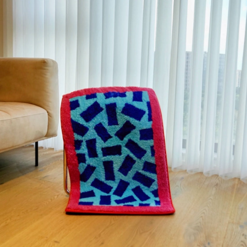 Color-Matching Square Tufted Household Carpet