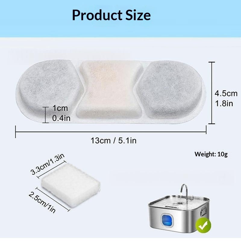 Pet Water Fountain Filter Cartridge