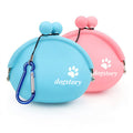 Solid Color Silicone Pet Snack Bag