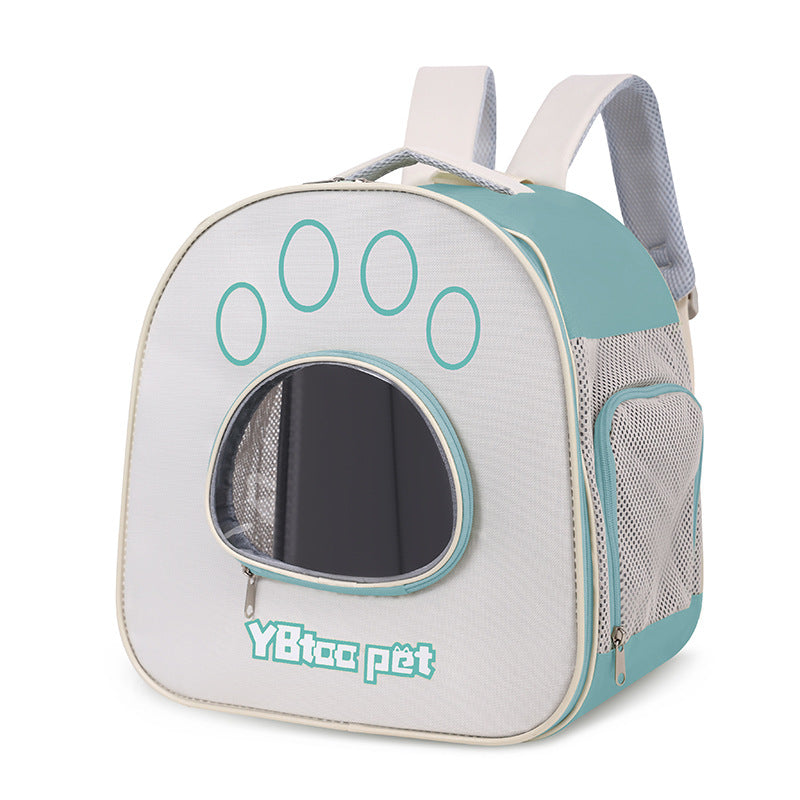 Outdoor Portable Double Shoulder Pet Transparent Bag