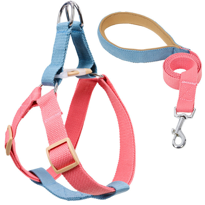 Vest-Style Drawstring Dog Leash