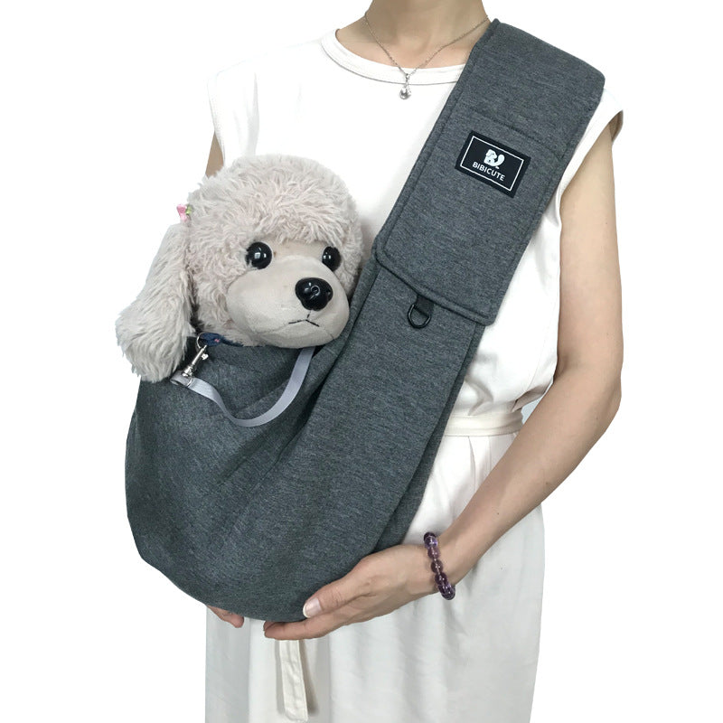 Stylish And Compact Pet Shoulder Backpack That Can Also Be Worn As A Crossbody Bag