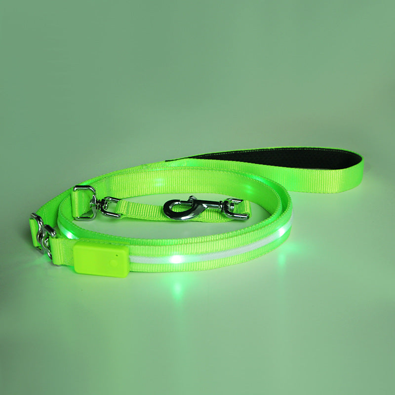 USB Charging Luminous Pet Leash