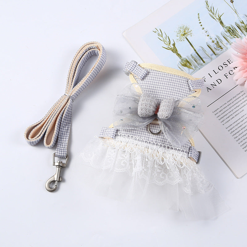 Tie Lace Princess Dog Dress