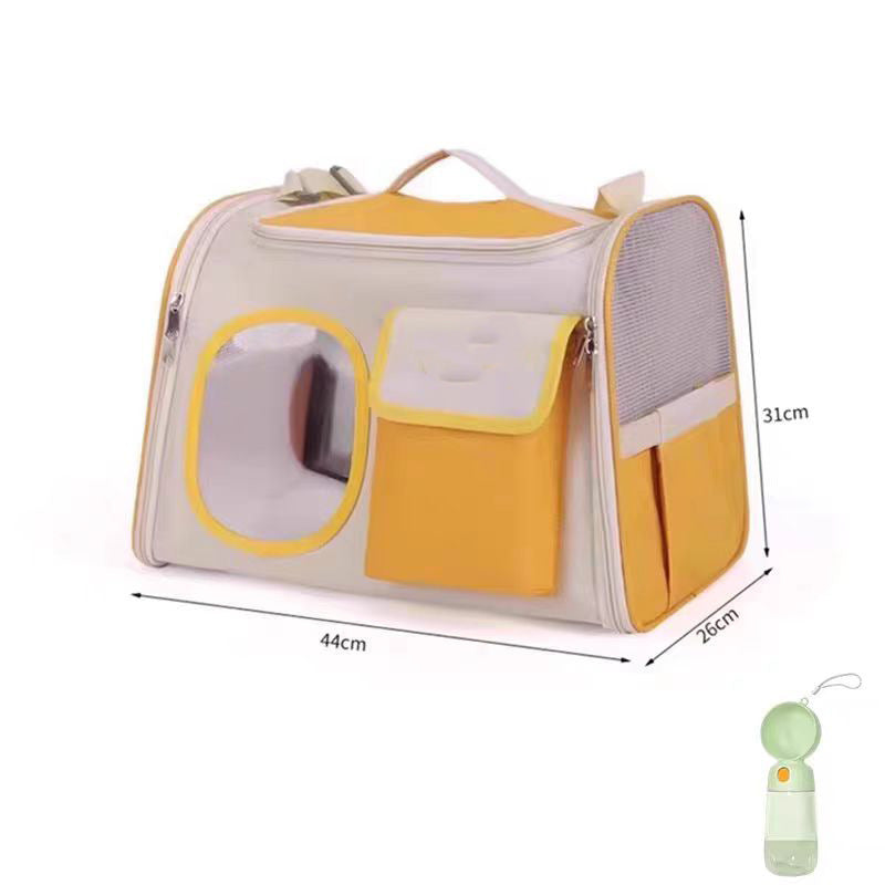 See Through Breathable Large Capacity Out Portable Pet Bag Foldable