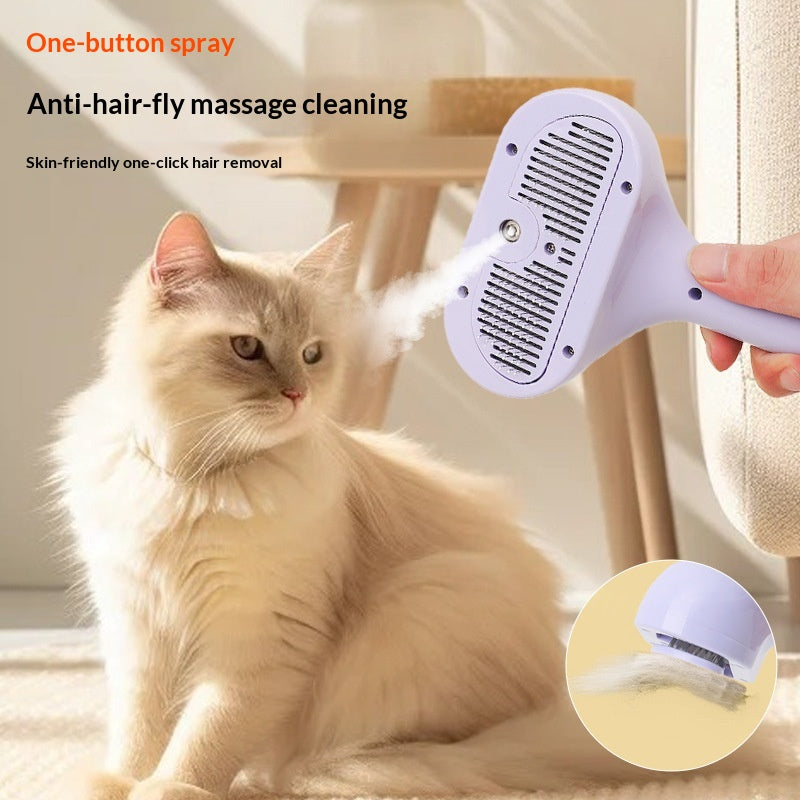 USB-Charging Pet Spray Comb